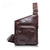 Handmade Oilwax Leather Small Shoulder Bag - AZXCG