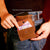Crazy Horse Leather Cellphone Belt Waist Bag EDC Vintage Mobile Phone Cover Case Mobile Phone Waist Bag  - AZXCG handmade genuine leather 
