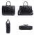 Retro Men's Leather Brifecase 15.6 Laptop Portable Bag - AZXCG