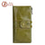Vintage Fashion Leather Ladies Wallet Mobile Phone Change Clutch Wallet - AZXCG
