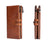 Vintage Fashion Leather Ladies Wallet Mobile Phone Change Clutch Wallet - AZXCG