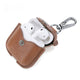 Retro Handmade Leather Airpods Protective Case Wireless Bluetooth Case - AZXCG