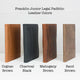 Personlized Leather Junior Legal Padfolio, Monogrammed Leather Portfolio Cover - AZXCG