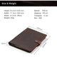 Retro Crazy Horse Leather Folio Case for iPad Cover with Card Slots Flip Stand Case - AZXCG
