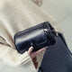 Ladies Retro Forest Cylinder Small Bag Zipper One Shoulder Messenger Bag - AZXCG handmade genuine leather 