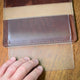 Leather Checkbook Covers for the Perfect Handmade Leather Gift - AZXCG handmade genuine leather 