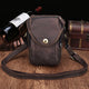 Casual Crazy Horse Leather Camera Pack - AZXCG handmade genuine leather 