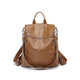 Multi-purpose leather backpack for women - azxcgleather