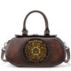 Vintage Genuine Crazy Horse Leather top handle bags for Women - azxcgleather