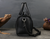 Functional Shoulder Bag Cowhide Leather Good for Travel - azxcgleather