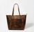 Fashionable Office Tote Bag Top-grain Leather - azxcgleather