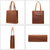 Women Handmade Leather Shoulder Handbags - AZXCG