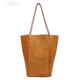 Handmade Women Leather 2 PCS Large Capacity Shoulder Handbag - AZXCG