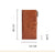 Vintage Fashion Leather Ladies Wallet Mobile Phone Change Clutch Wallet - AZXCG