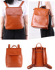 Women Leather Muliti-Functional Backpack - AZXCG