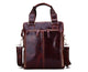 Men's Leather Crossbody Casual Portable Bag - AZXCG