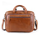 Retro Handmade Genuine Leather Men's Business Laptop Bag