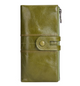 Vintage Fashion Leather Ladies Wallet Mobile Phone Change Clutch Wallet - AZXCG
