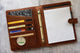 Folder Leather Portfolio Writing Pad Business Presentation A4 File - azxcgleather