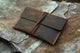 Distressed leather Kindle Paperwhite case cover / Simple retro brown leather Kindle Voyage cover case - azxcgleather