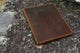 Distressed Leather large legal pad document portfolio writing case / vintage refillable leather organizer notebook cover case - AZXCG handmade genuine leather 