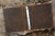 leather 2 inch 3 ring presentation binder portfolio organizer , vintage leather notepad document folder hard cover letter size - AZXCG handmade genuine leather 