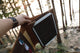 Rugged leather iPad portfolio case with stand for new iPad Air 4 , designer leather iPad book case cover for iPad Pro 11 - azxcgleather