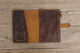 Full Focus planner leather cover portfolio , Personalized distressed leather cover for full focus planner journal - AZXCG handmade genuine leather 