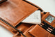 Zippered Premium Full Grain Leather Portfolio Letter Size Organizer Folders - azxcgleather