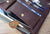 Premium Leather Work Folio Legal Pad A4 Size Notebook School - azxcgleather