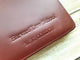 Genuine Leather Portfolio with 3 Ring Binder and A4 Size Clipboard Zippered iPad Holder - AZXCG