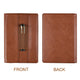 Microfiber Leather Padfolio for A5,Organizers A5 Notebooks, Pens, USB, Cards & More - AZXCG handmade genuine leather 