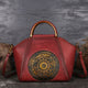 Vintage classic totem printed bag for women - azxcgleather