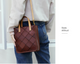 Handmade Leather Lady Tote Handbag - AZXCG