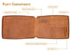 Custom Leather Portfolio Crazy Horse Leather Laptop Bag - AZXCG